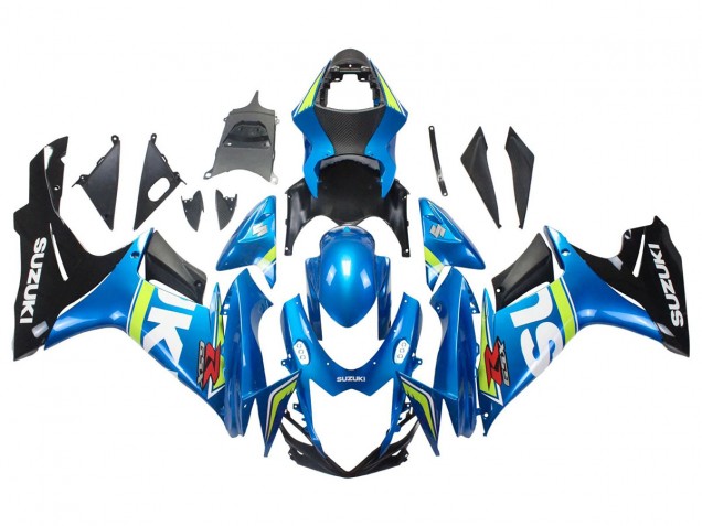 2011-2024 Suzuki GSXR 600/750 Motorcycle Fairings - Blue White Green Black Australia