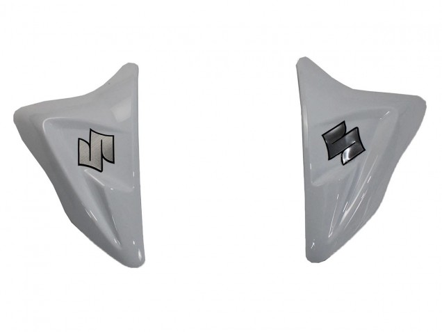 2011-2024 Suzuki GSXR 600/750 Motorcycle Fairings - White Glossy Black Australia