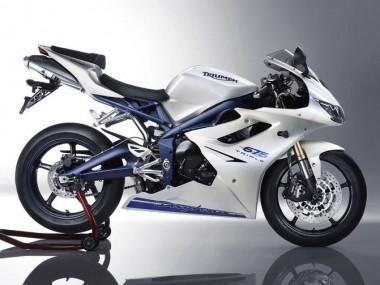 Affordable 2006-2008 Triumph Daytona 675 Motorcycle Fairings - White Blue Australia