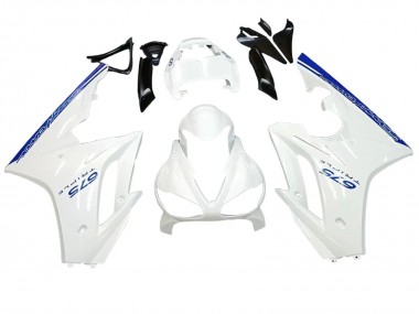 Affordable 2006-2008 Triumph Daytona 675 Motorcycle Fairings - White Blue Australia