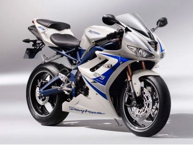 Affordable 2006-2008 Triumph Daytona 675 Motorcycle Fairings - Silver White Blue Australia