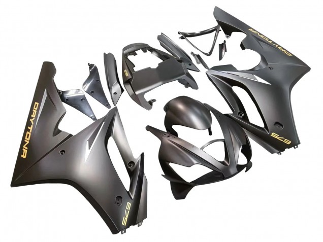 2006-2008 Triumph Daytona 675 Motorcycle Fairings - Matte Black Australia