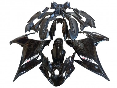Affordable 2009-2015 Yamaha FZ6R Motorcycle Fairings - Glossy Black Australia