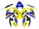 2006-2007 Suzuki GSXR 600/750 Motorcycle Fairings - White Blue Yellow Corona Alstare Australia