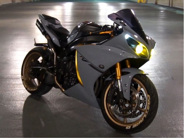2007-2008 Yamaha YZF R1 Motorcycle Fairings - Nardo Grey Australia