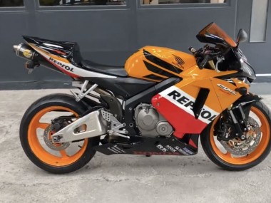 Affordable 2005-2006 Honda CBR600RR Motorcycle Fairings - Black Orange White Red Repsol Australia