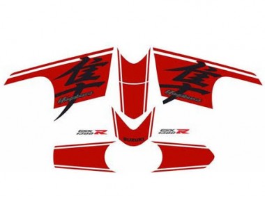 Affordable 2008-2020 Suzuki GSXR 1300 Hayabusa Motorcycle Fairing - Glossy Black Red Australia