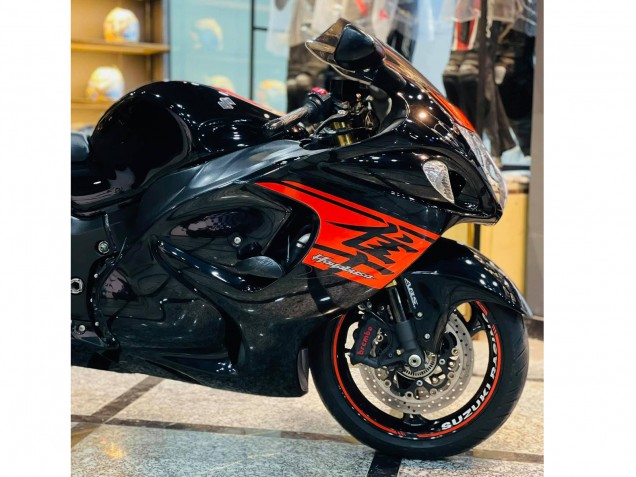 2008-2020 Suzuki GSXR 1300 Hayabusa Motorcycle Fairing - Glossy Black Red Australia