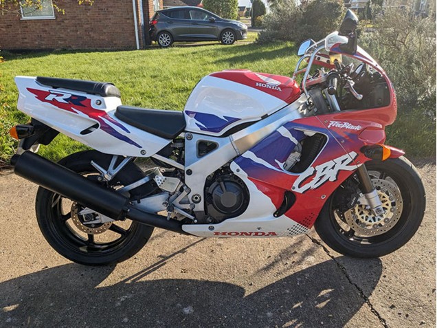 1994-1995 Honda CBR900RR 893 Motorcycle Fairings - Red Blue White Australia