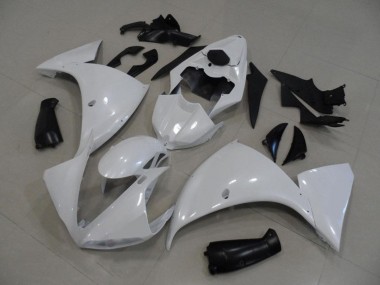 Affordable 2009-2011 Yamaha YZF R1 Motorcycle Fairings - White Australia