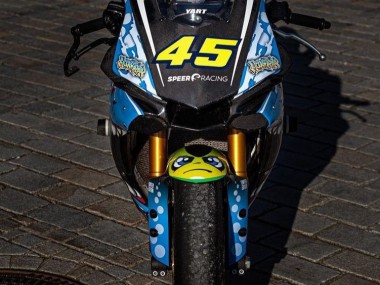 Affordable 2015-2019 Yamaha YZF R1 Motorcycle Fairings - Blue Yellow Shark Australia