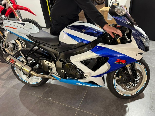 2008-2010 Suzuki GSXR 600/750 Motorcycle Fairings - White Blue Red Australia