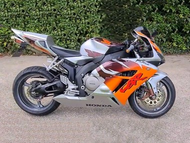 Affordable 2006-2007 Honda CBR1000RR Motorcycle Fairings - Silver Orange Australia