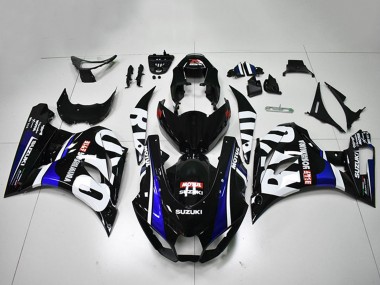Affordable 2017-2024 Suzuki GSXR 1000 Motorcycle Fairings - Black White Blue Motul Australia