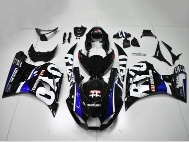 Affordable 2017-2024 Suzuki GSXR 1000 Motorcycle Fairings - Black White Blue Motul Australia