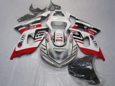 Affordable 2000-2002 Suzuki GSXR 1000 Motorcycle Fairings - White Red Black Rizoma Playboy Australia