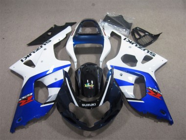 Affordable 2000-2002 Suzuki GSXR 1000 Motorcycle Fairings - White Blue Glossy Black Red Australia