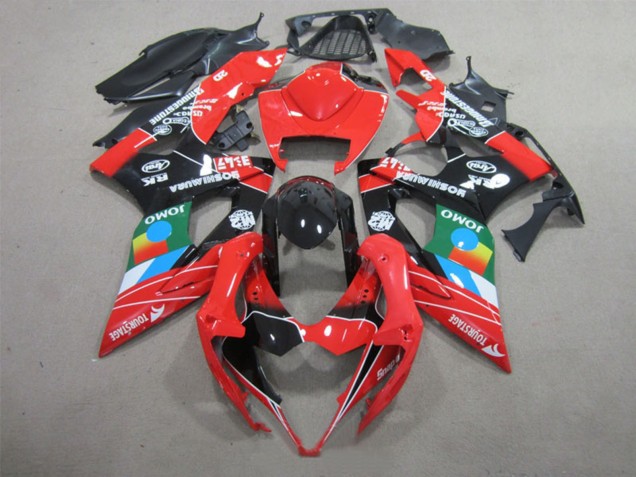 2005-2006 Suzuki GSXR 1000 Motorcycle Fairings - Red Black Blue White Green Australia