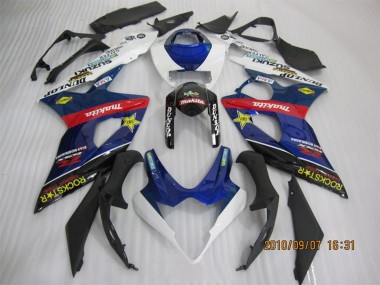 Affordable 2005-2006 Suzuki GSXR 1000 Motorcycle Fairings - Blue White Red Black Rockstar Australia