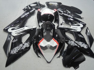 Affordable 2005-2006 Suzuki GSXR 1000 Motorcycle Fairings - Glossy Black White Red Beacon Australia