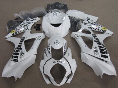 Affordable 2007-2008 Suzuki GSXR 1000 Motorcycle Fairings - White Black Jordan Australia