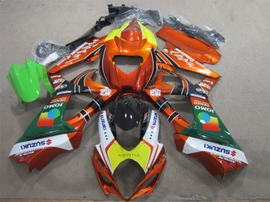 Affordable 2007-2008 Suzuki GSXR 1000 Motorcycle Fairings - Orange Yellow White Red Green Monster Australia