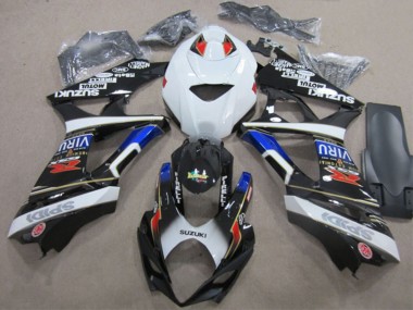 Affordable 2007-2008 Suzuki GSXR 1000 Motorcycle Fairings - White Blue Red Black Australia