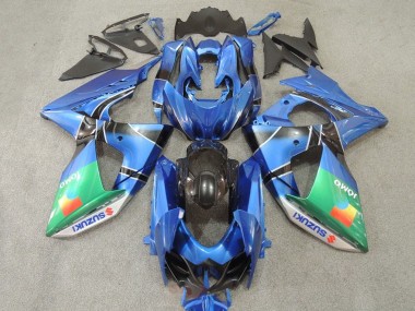 Affordable 2009-2016 Suzuki GSXR 1000 Motorcycle Fairings - Blue Green JOMO Australia
