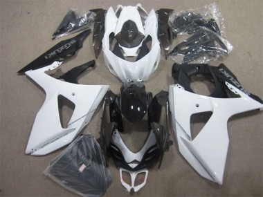 Affordable 2009-2016 Suzuki GSXR 1000 Motorcycle Fairing Kits - White Black Australia