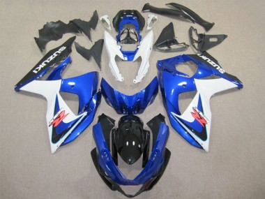 Affordable 2009-2016 Suzuki GSXR 1000 Abs Fairings - White Blue Black Australia