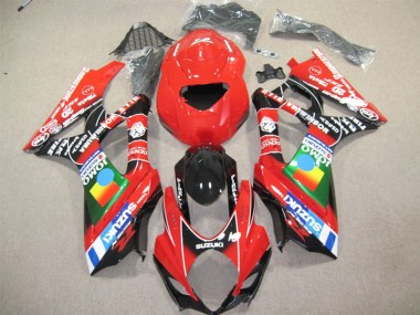 Affordable 2004-2005 Suzuki GSXR 600 Motorcycle Fairings - Red Blue Green Black JOMO Australia