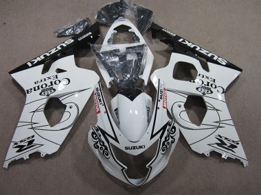 Affordable 2004-2005 Suzuki GSXR 600 Motorcycle Fairings - White Black Corona Extra Motul Australia