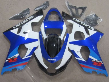 Affordable 2004-2005 Suzuki GSXR 600 Motorcycle Fairings - White Blue Red Australia
