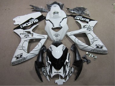 Affordable 2006-2007 Suzuki GSXR 600 Motorcycle Fairings - White Black Corona Extra Australia