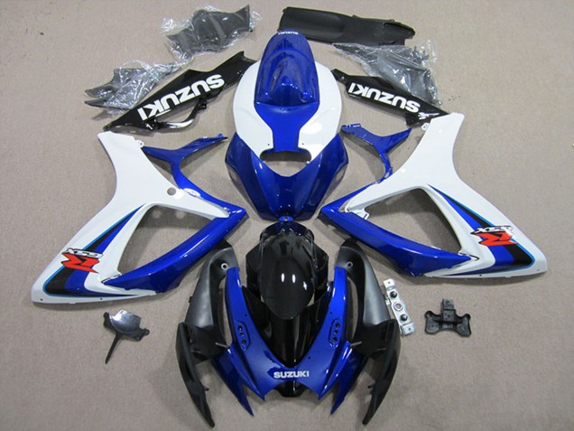 2006-2007 Suzuki GSXR 600 Motorcycle Fairings - White Blue Black Red Australia