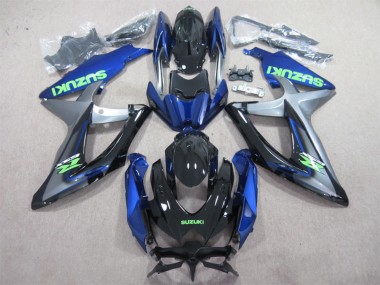 Affordable 2008-2010 Suzuki GSXR 600 Motorcycle Fairings - Blue Silver Glossy Black Green Australia