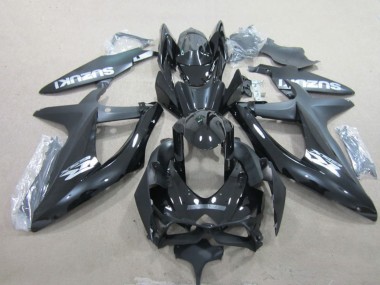 Affordable 2008-2010 Suzuki GSXR 600 Motorcycle Fairings - Glossy Black White Australia