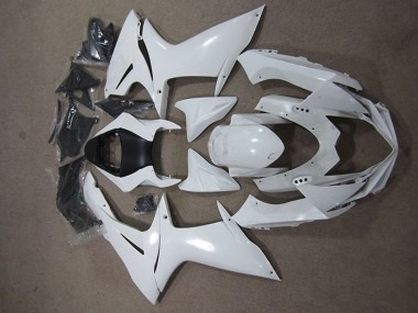 Affordable 2011-2024 Suzuki GSXR 600 Motorcycle Fairings - White Australia