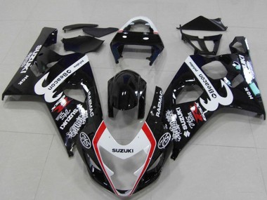 Affordable 2004-2005 Suzuki GSXR 750 Motorcycle Fairings - Glossy Black White Red Beacon Australia