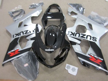 Affordable 2004-2005 Suzuki GSXR 750 Motorcycle Fairings - Silver Glossy Black Red Australia