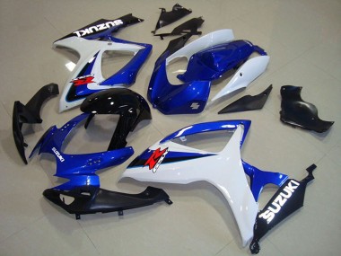 Affordable 2006-2007 Suzuki GSXR 750 Motorcycle Fairings - White Blue Glossy Black Red Australia