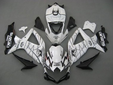 Affordable 2008-2010 Suzuki GSXR 750 Motorcycle Fairings - White Black Corona Extra Alstare Australia