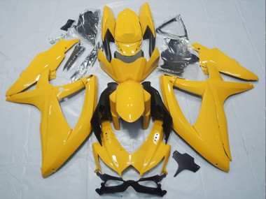 Affordable 2008-2010 Suzuki GSXR 750 Motorcycle Fairings - Yellow Australia