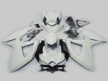 Affordable 2008-2010 Suzuki GSXR 750 Motorcycle Fairings - Pearl White Australia