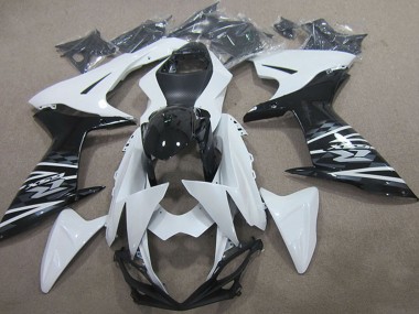 Affordable 2011-2024 Suzuki GSXR 750 Motorcycle Fairing - White Black Australia