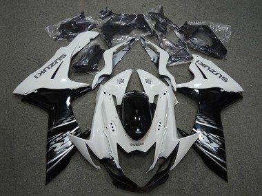 Affordable 2011-2024 Suzuki GSXR 750 Motorcycle Fairings - White Black Australia