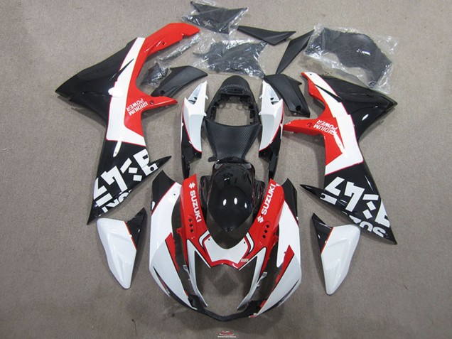 2011-2024 Suzuki GSXR 750 Motorcycle Fairings - Black Red Australia