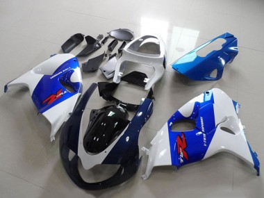 Affordable 1998-2003 Suzuki TL1000R Motorcycle Fairing - White Blue Black Australia
