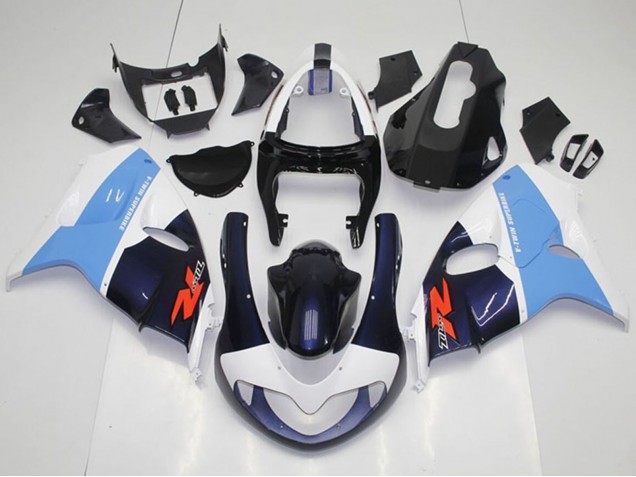 1998-2003 Suzuki TL1000R Motorcycle Fairings - White Light Blue Black Australia