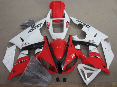 Affordable 1998-1999 Yamaha YZF R1 Motorcycle Fairing - White Red Black Australia